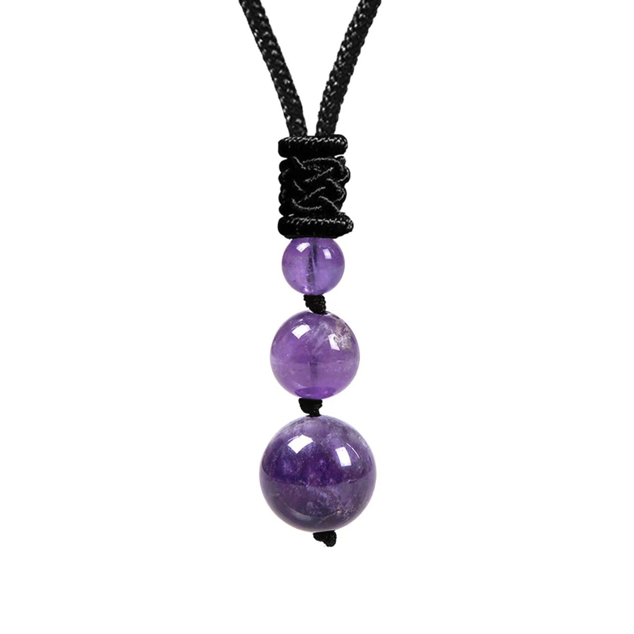 Crystal Necklaces for Women Men, Tigers Eye Beaded Necklace for Protection, Crystals and Healing Stones Pendant Jewelry for Spiritual - Image 5