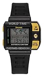 Practical watch perfect for every occasion! -This Digital watch has a function:Day-Date-Month,Alarm,Dual Time