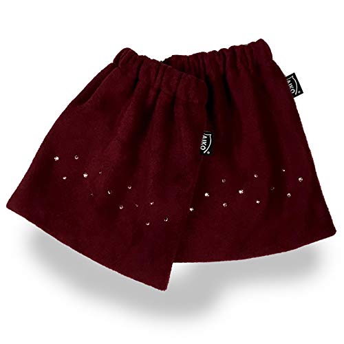 AIKO Steigbügelschoner - Sparkle Limited Edition - Fleece 1 Paar (Bordeaux)