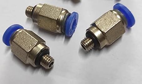 Pneumatic Coupler Air Connectors PC4-M5 Thread 4MM Straight Fitting For PTFE Tube 3D Printer M5X 4 Pneumatic Push Type Hose Tube Fitting Adapter Connector Push Fittings Pneumatic Size M5X 4 MM 3pc (B09PF1B86Q) Amazon Price History, Amazon Price Tracker