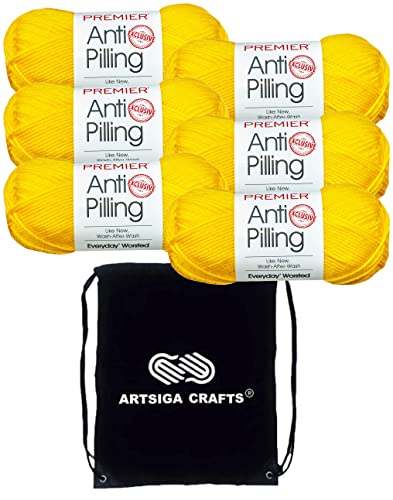 Premier Yarns Anti-Pilling Everyday Lemon 100-27