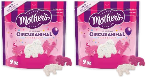 Mother's Circus Animal Cookies, 9oz (Pack of 2)