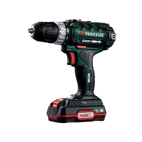 Parkside Akku- Bohrschrauber PABS X20V (inkl. Akku und Ladegerät, im Koffer)