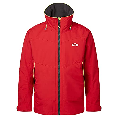 Gill OS3 Mens Coastal Sailing Jacket - Waterproof & Stain Repellent