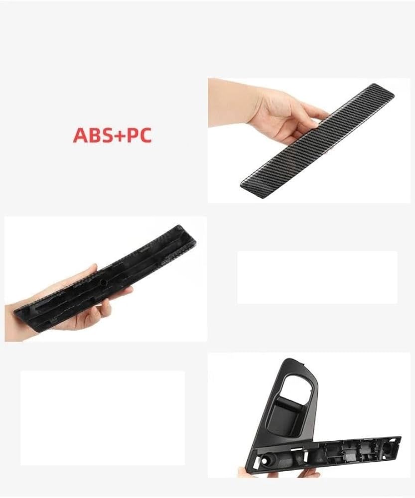 Poignées De Porte Intérieures Nissan Qashqai J10 (2007-2015) | Remplacement Direct Noir/argent | Réf. OEM 80944JE50A 80945JE50A