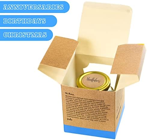 Smiles By Julie Mindfulness Jar of Quotes | A Jar of Inspirational Quotes for Your Best Friend, Sister, Mum & More | Cheerful, Creative & Unique Gift |Mindfulness & Positive Quotes in a Jar | 31 Notes