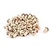 Uxcell a15091700ux0453 50 Pcs 3/16" D 5/16" L Shank Round Head Copper Solid Rivets Fasteners
