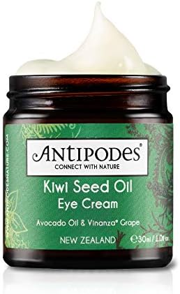 ANTIPODES Kiwi Seed Oil Eye Cream | Anti Aging Eye Cream For Youthful Looking Skin with Vitamin C Skincare Ingredient Kiwi Seed Oil | Vegan Eye Cream | Fine Lines, Aging & Dry Skin | 30ml, 1 fl. Oz