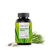 Lebepur Bio Gerstengras Kapseln, 60 hochdosierte Kapseln mit 1000 mg pro Tagesdosis...
