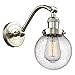 Innovations 515-1W-SN-G204-6-LED 1 Light Vintage Dimmable LED Sconce, Brushed Satin Nickel