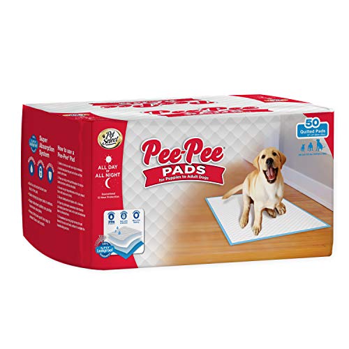 Image of Four Paws Pet Select Pee Pee Pads for Dogs and Puppies 50 Count Standard 22 inch x 23 inch