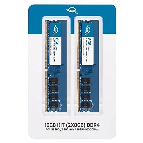 Image of OWC 16GB (2x8GB) DDR4 3200MHz ECC UDIMM 288-pin Memory RAM