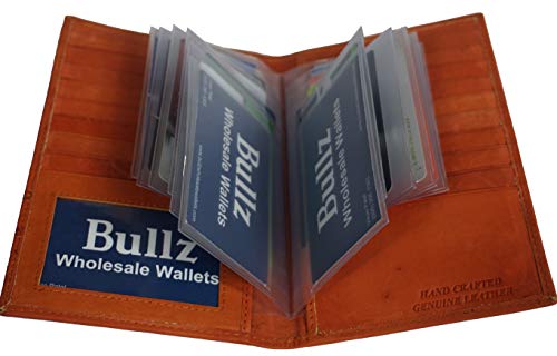 Set Of 2 Heavy Duty Vinyl Plastic Secretary Long Wallets Inserts For - 12Pages #TOP6