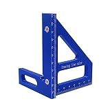 3D Multi-Angle Measuring Ruler 45/90 Degree Woodworking Angle Ruler Miter Triangle Ruler Scriber Ang