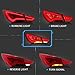 VLAND LED Tail lights for Hyundai Sonata 2011 2012 2013 2014(US Version Only) Not Fit For 2013-2014 (2.0T/2.0T Limited) Red Smoke