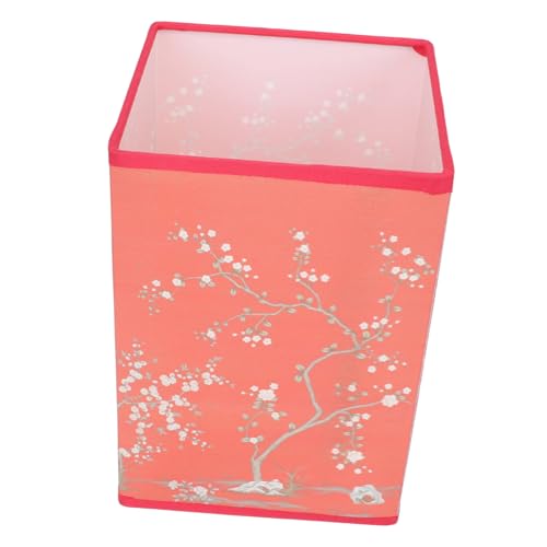 HEATSHAKING 四方形デスクランプカバー 和風デザイン 吊り下げ式ランプシェード 対応 ベッドサイドランプ用 耐久性に優れ 多機能デスクライトカ