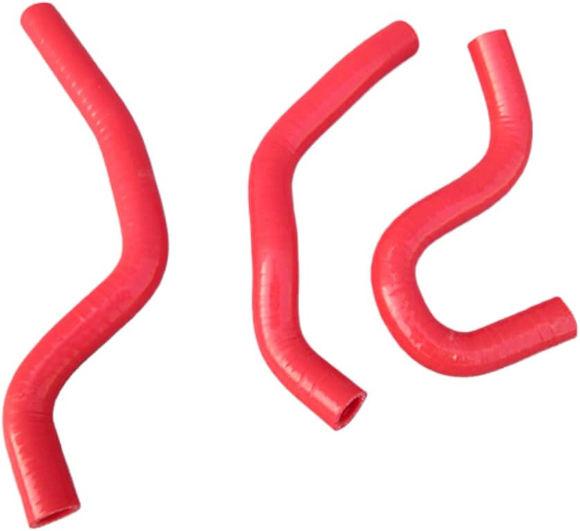 Silicone Radiator Hose For Honda CR80R 1998-2002/CR85R/Expert 2003-2007 2006 2005 2004 (Red)