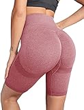 【Absorción de sudor ligero】 Estos leggins mujer deportivos pueden absorber el sudor de tu cuerpo. Pantalones cortos de entrenamiento ligeros y versátiles para mantenerte fresco. Es adecuado para gimnasia, yoga, pilates, correr, ejercicios de fitness.