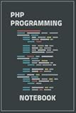 PHP Programming Notebook: Programming Notebook / Ruled Journal Gift For PHP Programmers, 120 Blank Pages, Matte Cover.