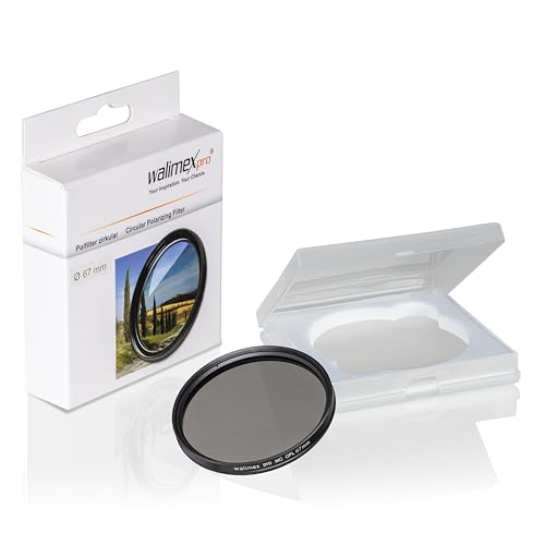 Walimex Pro Filtre polarisant circulaire MC 67 mm verre tempéré plusieurs fois - vue 6