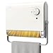 Chauffage Électrique de Salle de Bain 2000W, Radiateur Mural Silencieux avec Ventilateur Céramique, Sèche-Linge, Faible Consommation, 3 Modes de Chauffage, Adapté à la Salle de Bain (IPX2)