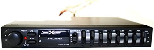 7 Band Passive Stereo Graphic Equalizer with Fader Control ST-EQ-180