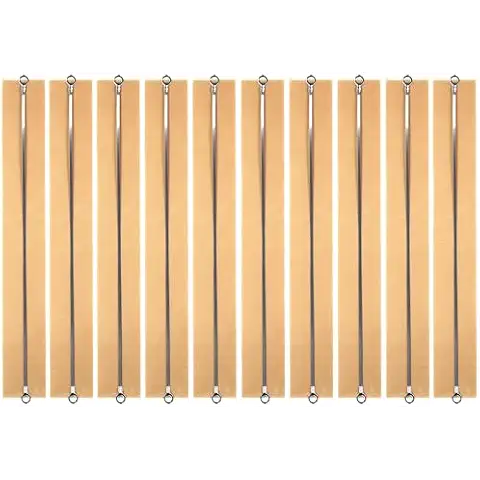 8-inch Impulse Sealer Replacement Parts Heat Sealer Replacement Strip Heating Element Repair Kits, 200mmx2mm, 10 PCS Cover