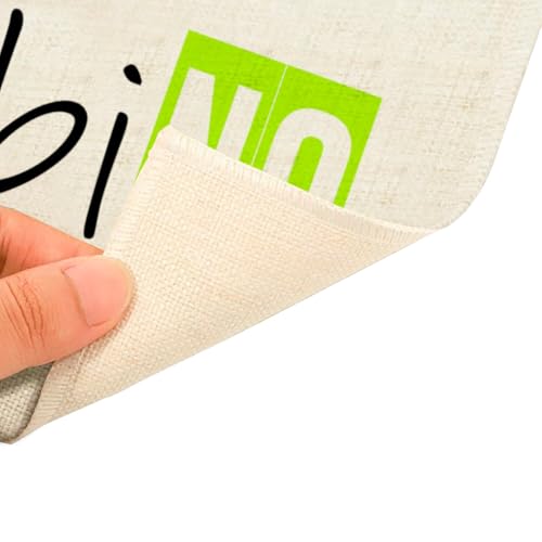 Set de table en lin grand format pour protéger le mobilier des taches de repas - 5