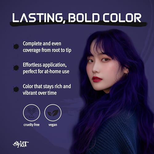 Splat Midnight Hair Color Amethyst 6 Fl oz.