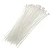 NewNewStar® 8" 30 lb Test Heavy Duty Nylon Cable Ties,100 PCS Zip Ties (2.5mm*200mm White)
