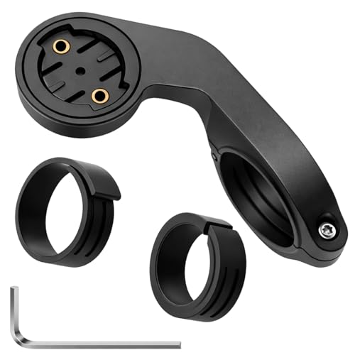 Out Front Bike Mount Handlebar Computer Mount Compatible with Garmin Edge and Similar Devices Cycling Computer Holder for Road and MTB 25.4mm and 31.8mm