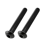 ポッシュフェイス(POSH FAITH) バイク用品 ボタンキャップボルト ステンレス ブラック 2個入 M5X35 920535-B9