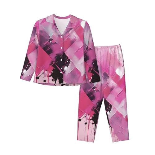 Pyjama 2 pièces doux manches longues ample pour un sommeil sans irritation et sans stress