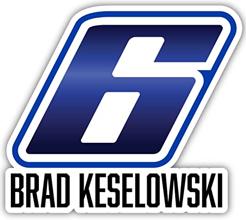 Nascar #6 Brad Keselowski 4-Inch Vinyl Decal Sticker