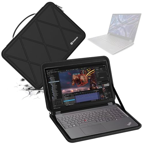 Image of Smatree Hard EVA Protective Sleeve Case Compatible for 16 inch Lenovo ThinkPad P16 Gen 2 Mobile Workstation, for 16 inch Laptop Waterproof Hard Sleeve (X8308)