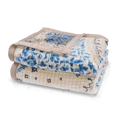 Image of MYTRIDENT Blanket for Winter Double Size, Classic Tranquil Touch Collection, 4 Kg Blanket Double - Allure
