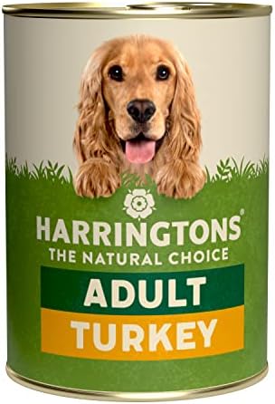 Harringtons Grain Free Hypoallergenic Wet Dog Food Meaty Pack 16x400g - Chicken, Lamb, Beef & Turkey - All Natural Ingredients (Packing may vary)
