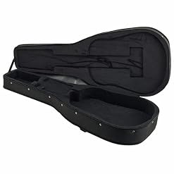 Harley Benton Étui LightCase-El-Guitar, noir, largeur du corps : 340 mm, longueur : 465 mm, hauteur : 75 mm, Noir , Body… - Les Beatles, Paul McCartney, John Lennon, RIngo Starr, George Harrison