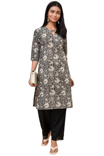 Image of Rangmanch by Pantaloons Women's Regular Fit High Rise Pants