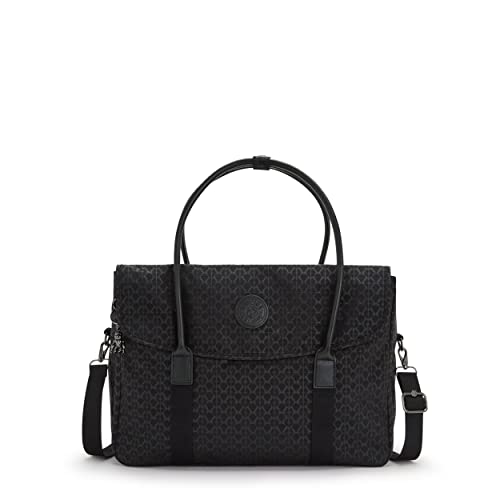 Kipling Women's Superworker Laptop Tote Bag, Lightweight Commuter Tote, Nylon Tote Bag
