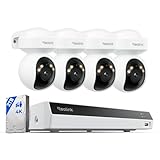 4K UHD + OUVERTURE F1.6 : Grâce aux lumières chaudes 3000K et aux LED IR, la caméra offre une vision nocturne en couleur & en noir et blanc, capturant chaque détail avec une clarté 4K 24 heures sur 24. Vous pouvez personnaliser la luminosité et programmer les lumières chaudes à votre guise.