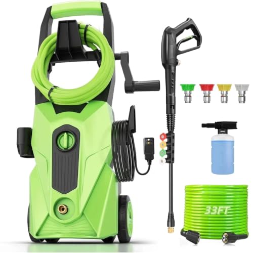 Imdot 5000 PSI Electric Pressure Washer with Reel