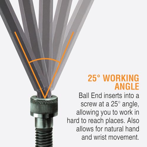 Bondhus 20199 Balldriver L-Wrench DoublePK, 10999 1.5-10mm & 10937 0.050-3/8" by Bondhus - Image 3