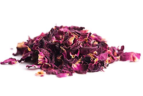 Pétalas de rosa secos, 100 g.