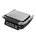 Haden Digital Contact Grill, 900W, Black and Stainless Steel, Non-Stick, 7 Auto Cook Programs, Flat-Open or Hinged Modes, Cool-Touch Handle
