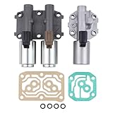 DriveFix Automatic Transmission Single and Dual Linear Shift Solenoid Valve with Gasket Set for Acura TSX 2004 RSX 2002-2005 for Honda Element 2003-2008 CR-V 2002-2010 Accord 2003-2007