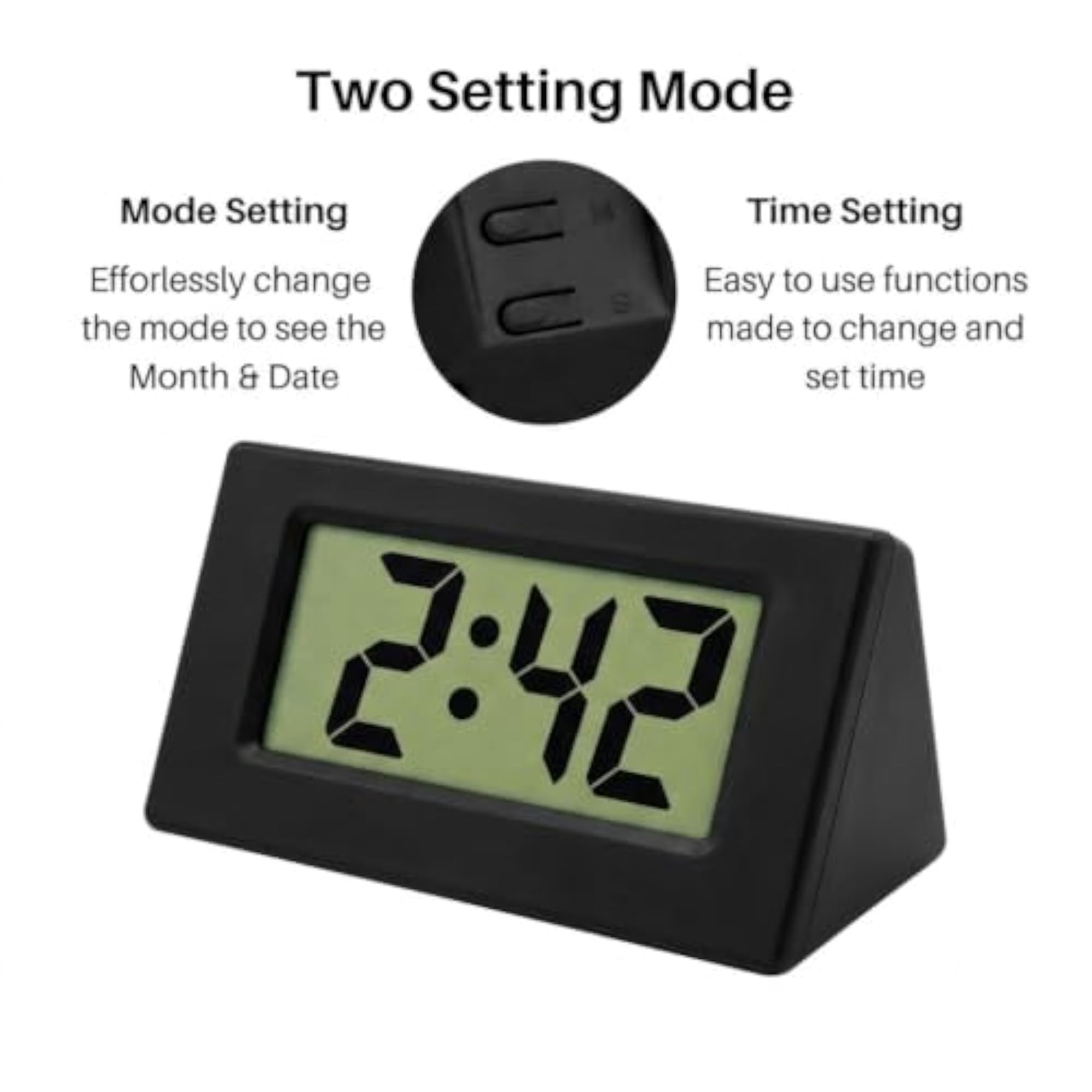 Digital Table Clock for Home & Office