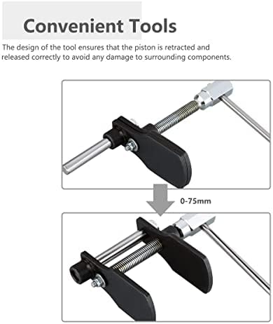 CNWOOAIVE Disc Brake Pad Spreader Tool Caliper Piston Pusher Tool Inner Brake Pad Pistons Compressor