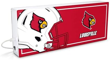 Tools & Home Improvement - SOAR NCAA LED Ambience Light Box: Elevate Your Space with Officially Licensed Wall Décor, Louisville Cardinals