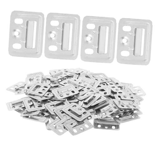 Artibetter 100pcs Wall Panel Clips for Secure Mounting Heavy Duty Wall Connector Clips for Integrated Panels Quick Installation Buckle for Versatile Applications by ARTIBETTER - Used condition - US$9.28